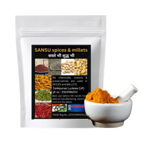 Sansu Spices Haldi Powder( Turmeric ) | Pure and Natural | 100% Chemical Free | Preservative Free